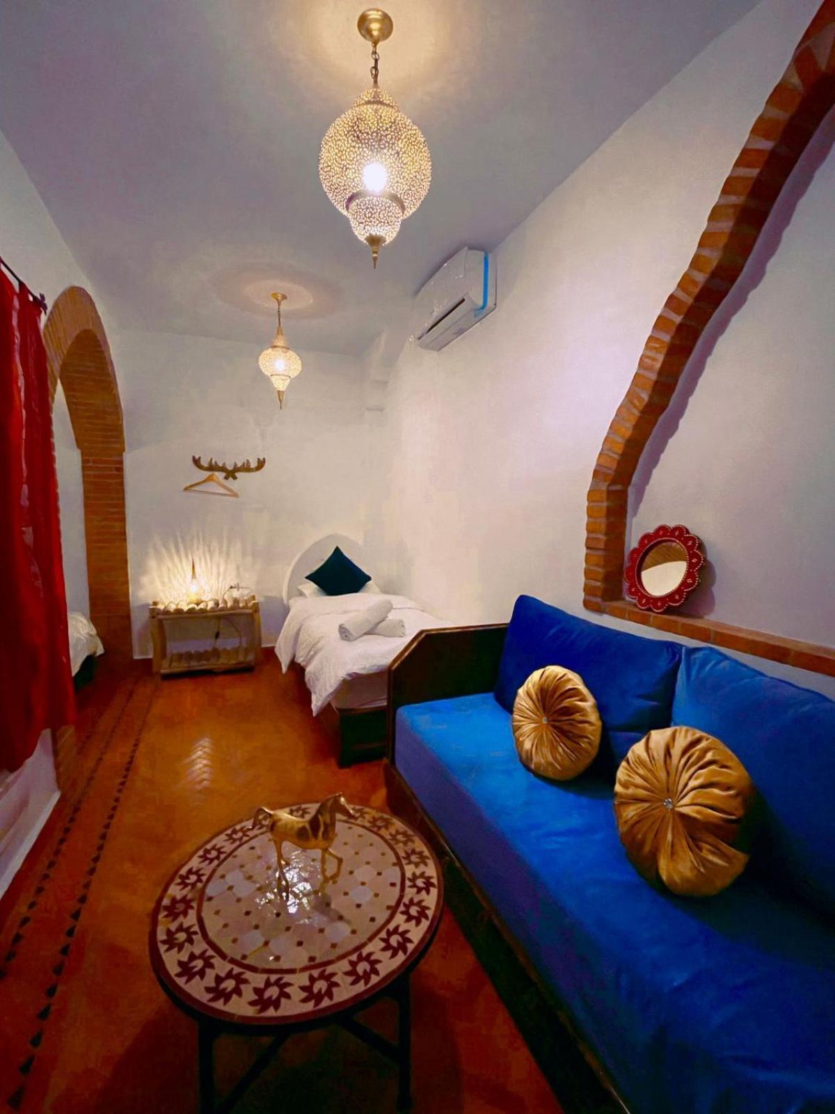 Hotel Riad Bab Mahruk Chefchaouen Exterior foto